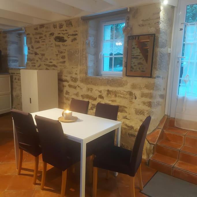 Willa Penty Typique Kercab Dans Un Ancien Moulin Plomodiern Zewnętrze zdjęcie